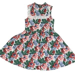 Janie and Jack Multicolor Floral Dress